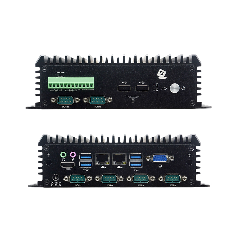 How can embedded industrial PCs adapt to the severe voltage fluctuations of industrial sites through wide-voltage power supply design?